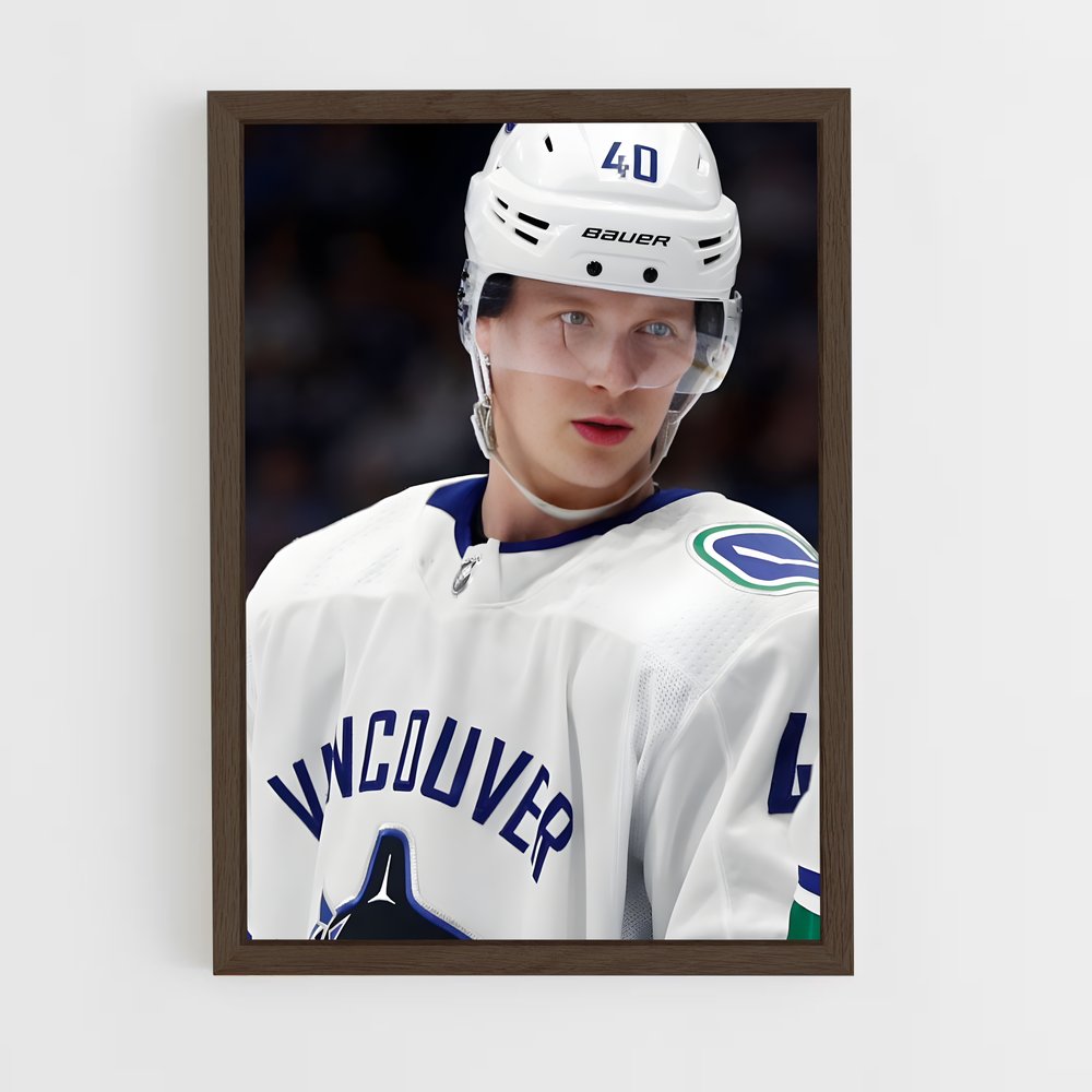 Poster L'Étoile des Canucks – affiche Hockey sur glace (vue 5)